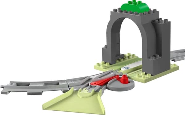 LEGO DUPLO 10425 Togtunnel og skinner - Udvidelsessæt