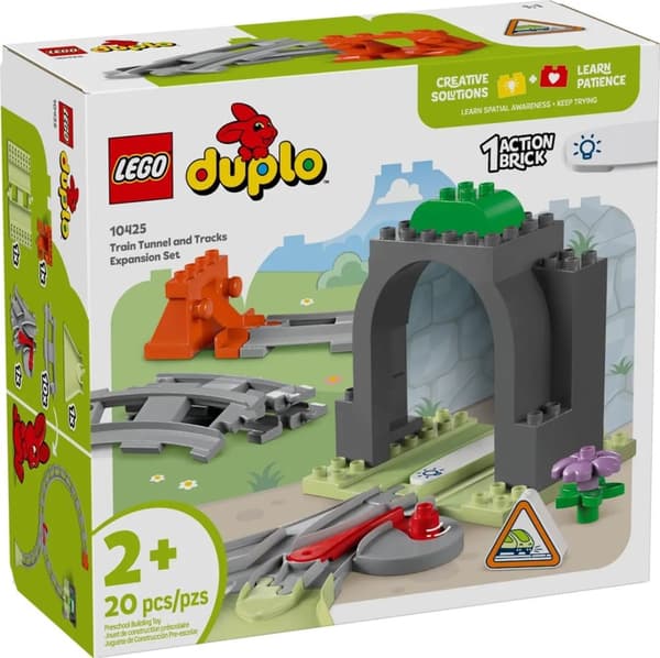 LEGO DUPLO 10425 Tågtunnel och spår - Expansionsset