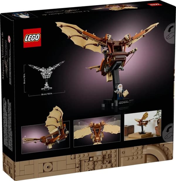 LEGO ICONS 10363 Leonardo da Vincis flygmaskin