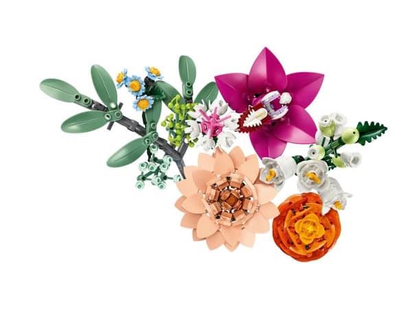 LEGO ICONS 10342 The Botanical Collection - Pretty Pink Flower Bukett