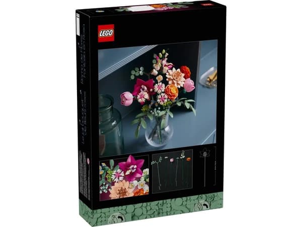 LEGO ICONS 10342 The Botanical Collection - Pretty Pink Flower Bukett