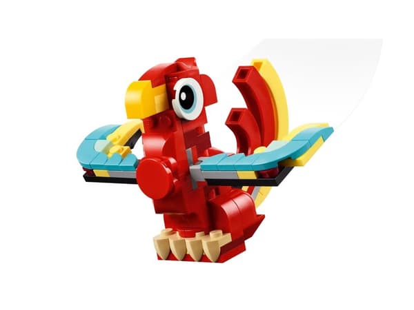 LEGO CREATOR 3 I 1 31145 RÖD DRAKE