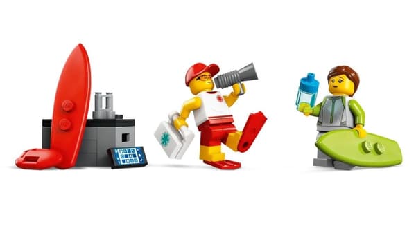 LEGO CITY 60453 Lifeguard Beach Rescue Lastbil