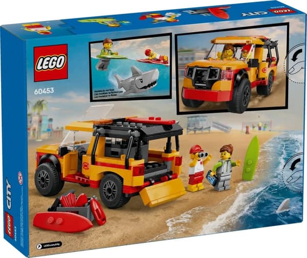 LEGO CITY 60453 Lifeguard Beach Rescue Lastbil
