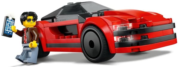 LEGO CITY 60448 Rød sportsvogn