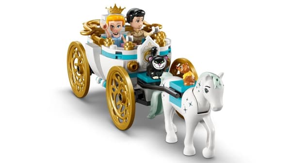 LEGO DISNEY PRINCESS 43275 Cinderella's Castle ja hevosvaunut