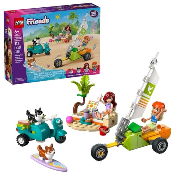 LEGO FRIENDS 42641 Surfing Hunde og Scooter Adventure