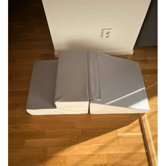 Foam Blocks Mini Slide - 25Cm Hög - Kräm