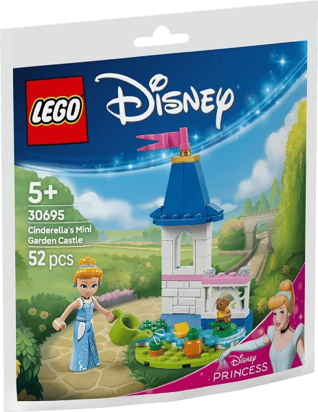 LEGO 30695 Tuhkimon minilinna ja -puutarha