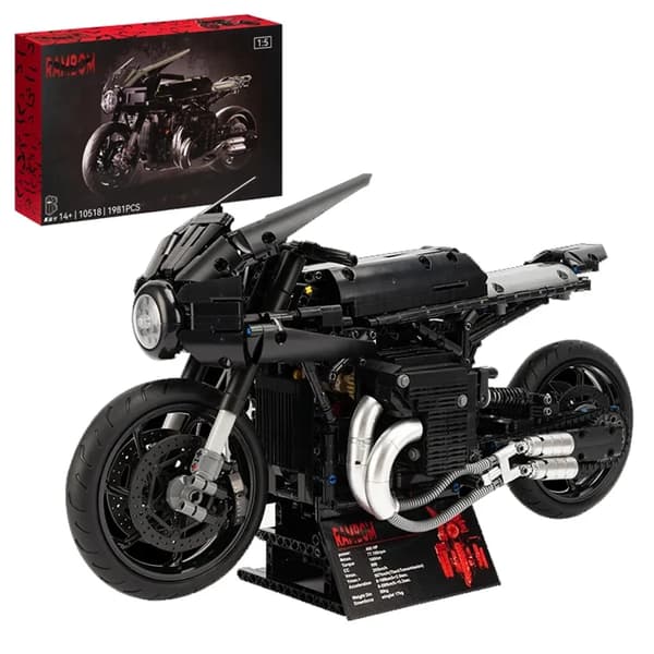 Motorcykel Model Sæt, 1:5 Skala, 1981 Dele,10518 1981 STK