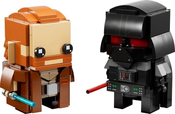 LEGO BRICKHEADZ STAR WARS 40547 Obi-Wan Kenobi og Darth Vader