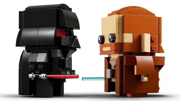 LEGO BRICKHEADZ STAR WARS 40547 Obi-Wan Kenobi og Darth Vader