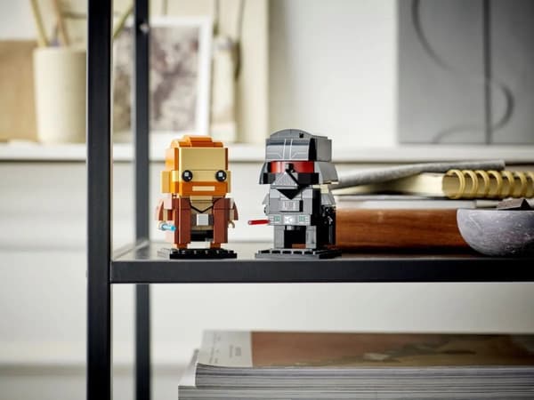 LEGO BRICKHEADZ STAR WARS 40547 Obi-Wan Kenobi og Darth Vader
