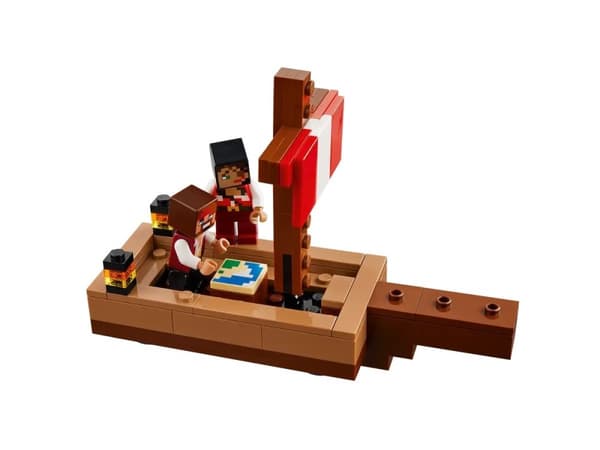 LEGO MINECRAFT 21259 Merirosvolaivamatka