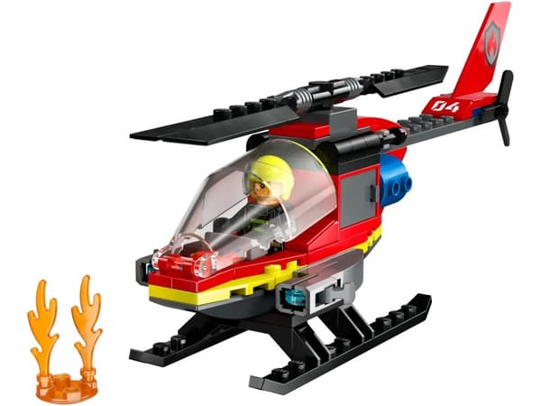 LEGO CITY 60411 BRANDREDNINGSHELIKOPTER