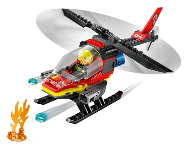LEGO CITY 60411 BRANDREDNINGSHELIKOPTER