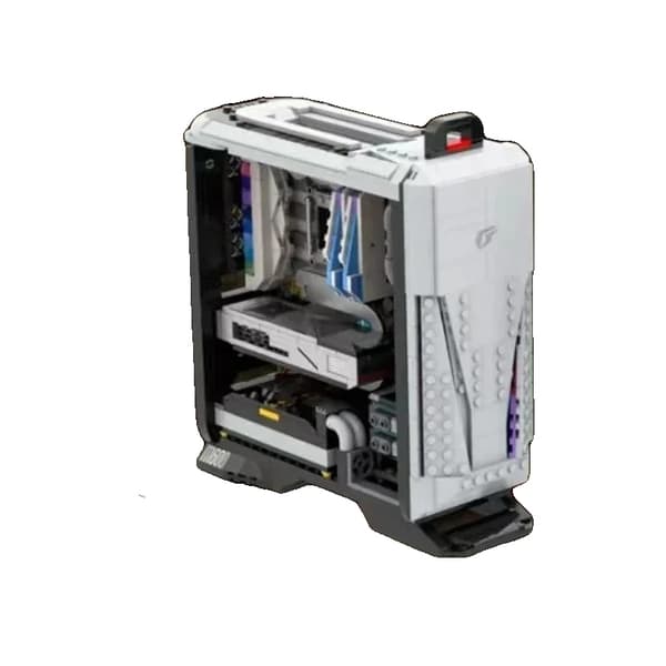 Gaming Desktop Model, 1010 Stykker, Kompatibel med Byggesæt,med instruktion
