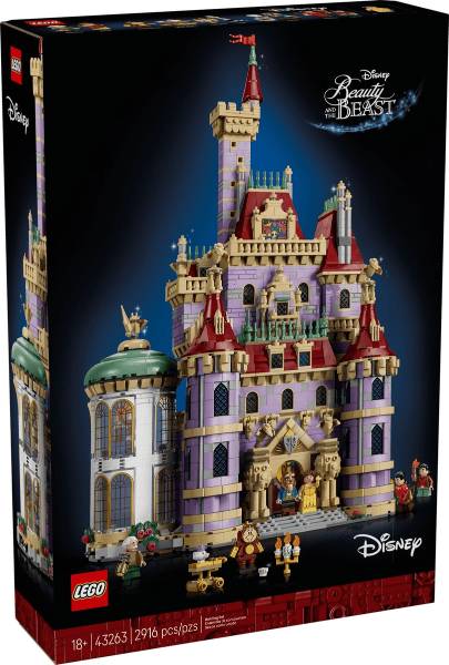 LEGO 43263 Slottet fra Skønheden og Udyret