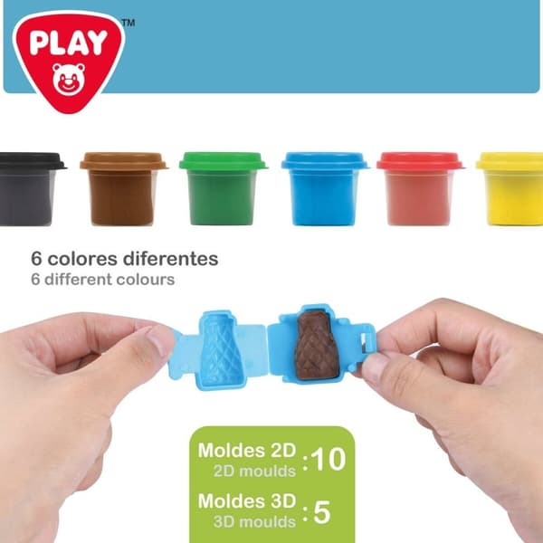 Modellera Spel PlayGo Ö (6 antal)