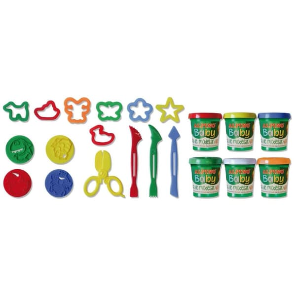 Modellera Spel Alpino Baby djur Multicolour