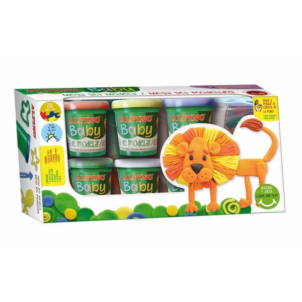 Modellera Spel Alpino Baby djur Multicolour