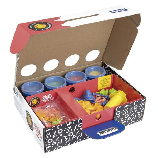 Kreativ lek med modellera Milan Funny Faces (33 Delar)