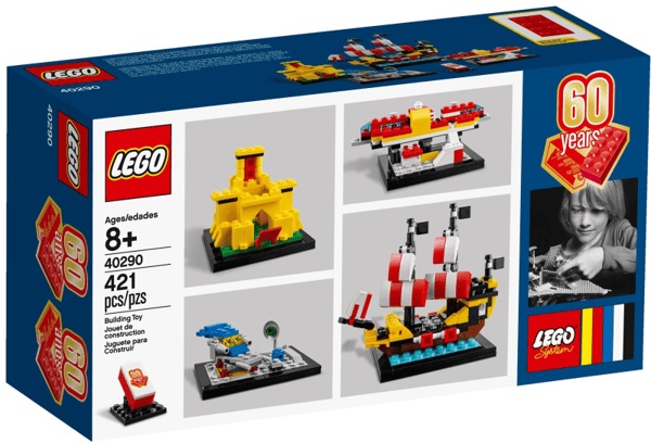 LEGO 40290 60 vuotta tiiliä