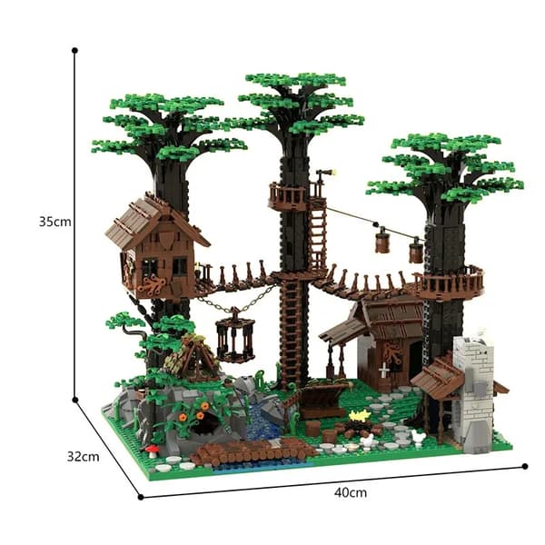 Treehouse Byggsats, 3084 Delar, Utbildningsleksak,3084STK