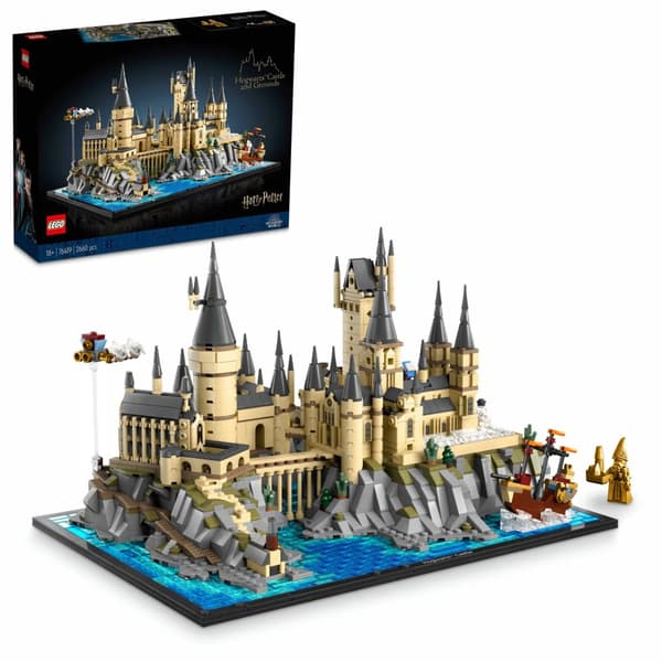 LEGO Harry Potter 76419 Hogwarts Slot og Området KLODSER