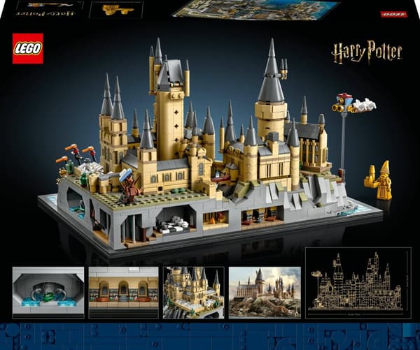 LEGO Harry Potter 76419 Hogwarts Slot og Området KLODSER