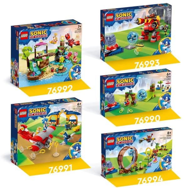 LEGO Sonic the Hedgehog 76990 Sonics Speed Sphere-udfordring