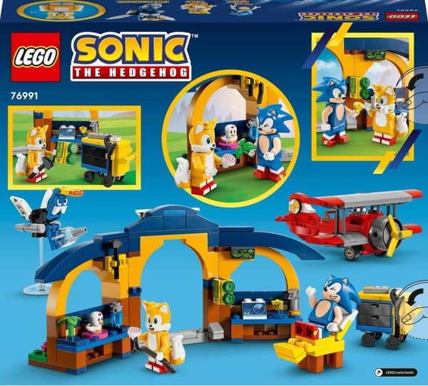 LEGO Sonic the Hedgehog 76991 Tails' Værksted & Tornadofly