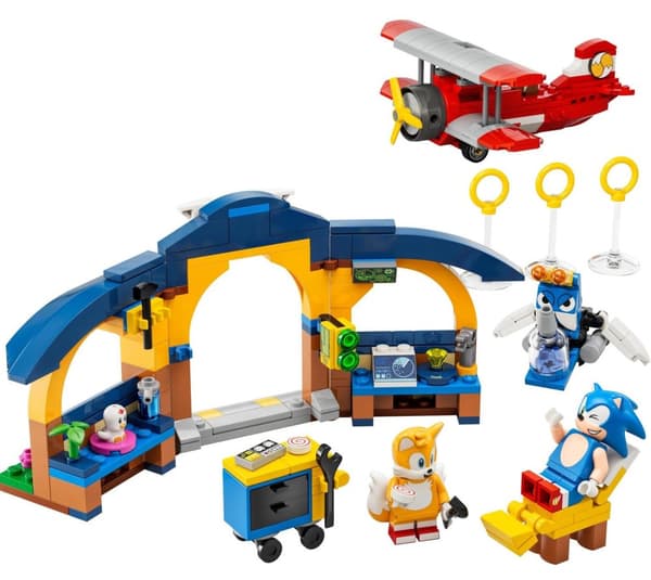 LEGO Sonic the Hedgehog 76991 Tails' Værksted & Tornadofly