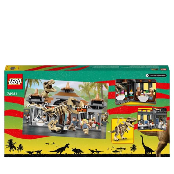 LEGO Jurassic World 76961 DINOSAUR Center T-Rex og Raptor Angreb