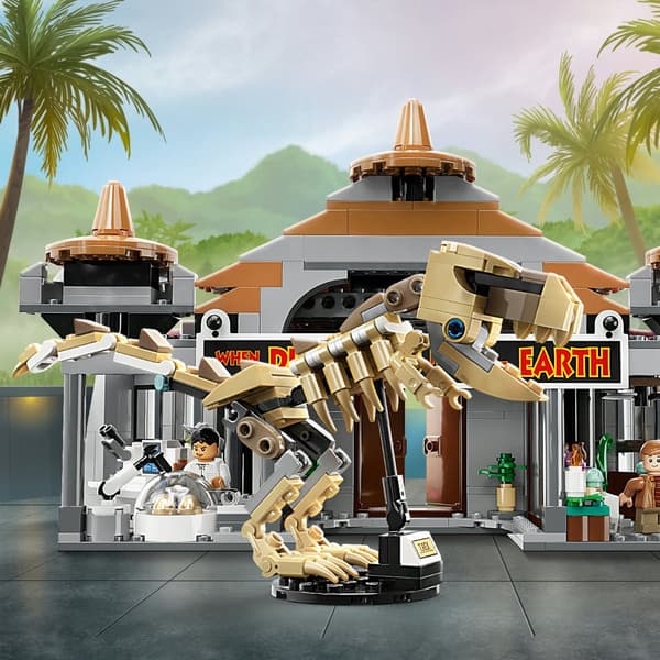LEGO Jurassic World 76961 DINOSAUR Center T-Rex og Raptor Angreb