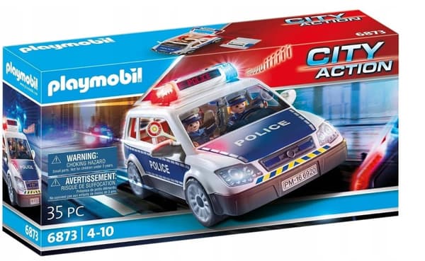 Playmobil 6873 Politibil Politibil Lyde Lys