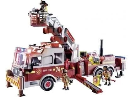 Playmobil Brandbil: Amerikansk Tårnstige 70935 Brandvæsen Byggeklodser