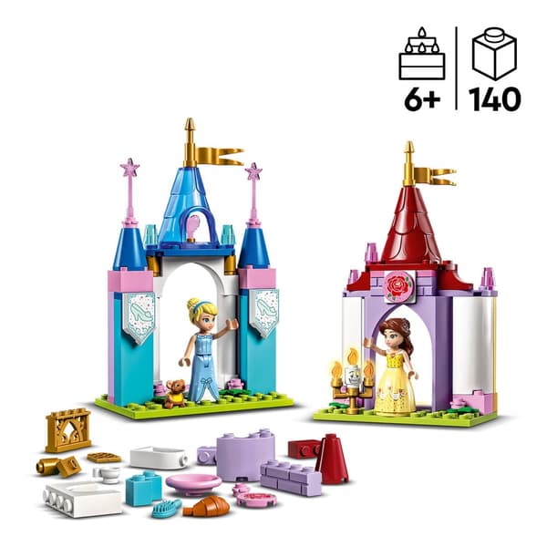 LEGO Disney 43219 Disney Prinsesser Kreative Slotte