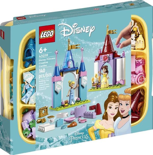 LEGO Disney 43219 Disney Prinsesser Kreative Slotte