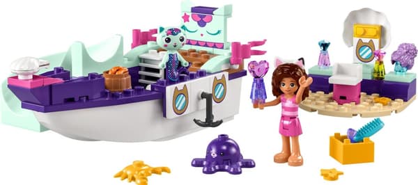 LEGO Gabis Kattehus 10786 Gabi og Havfruernes Skib og Spa