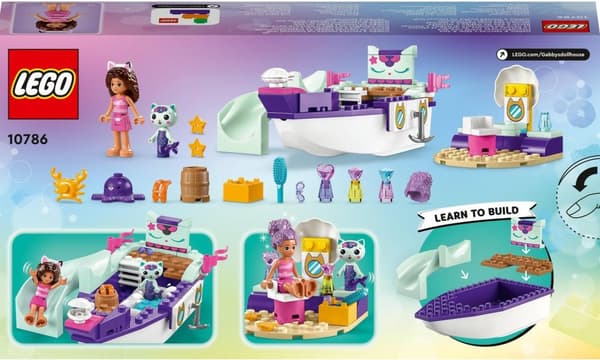 LEGO Gabis Kattehus 10786 Gabi og Havfruernes Skib og Spa