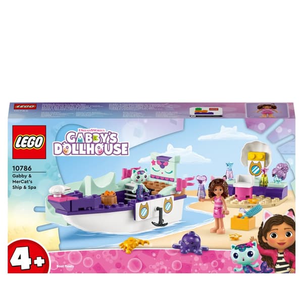 LEGO Gabis Kattehus 10786 Gabi og Havfruernes Skib og Spa