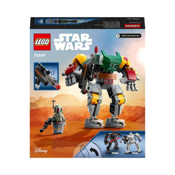 LEGO Star Wars 75369 Boba Fetts robot BOBA FETT MADALORIANSK DØRSJÆGER