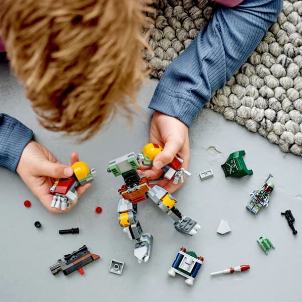 LEGO Star Wars 75369 Boba Fetts robot BOBA FETT MADALORIANSK DØRSJÆGER