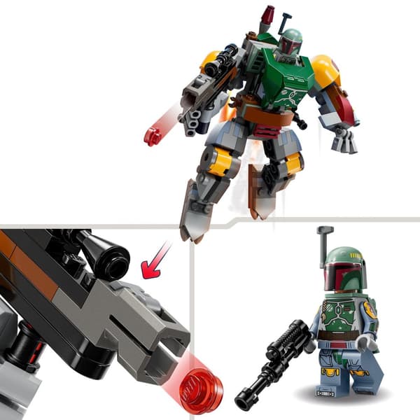 LEGO Star Wars 75369 Boba Fetts robot BOBA FETT MADALORIANSK DØRSJÆGER