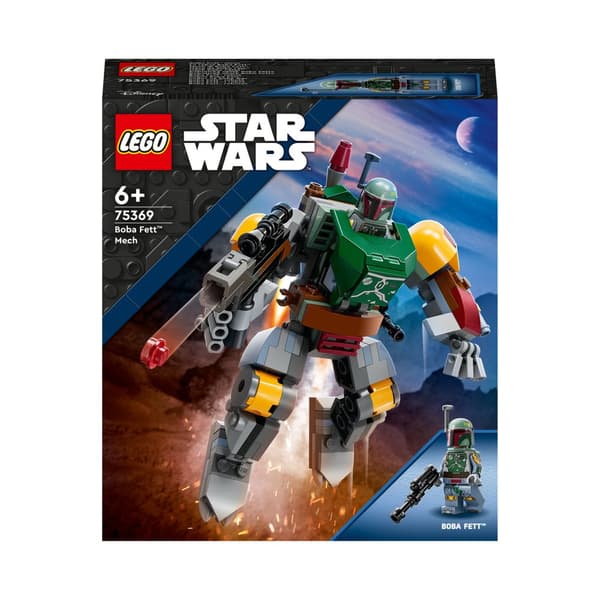 LEGO Star Wars 75369 Boba Fetts robot BOBA FETT MADALORIANSK DØRSJÆGER