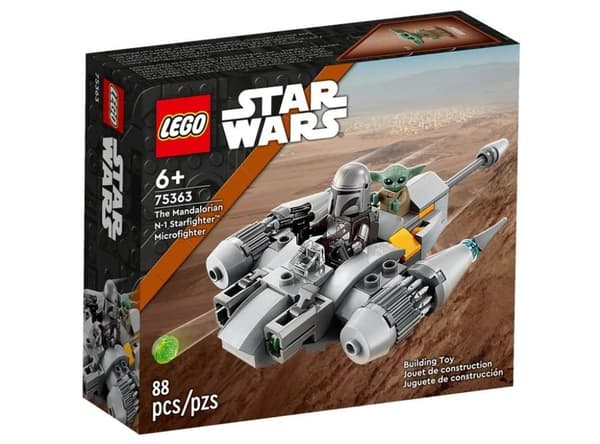 LEGO Star Wars 75363 Mandalorianerens N-1 Jagerfly Mikroskala