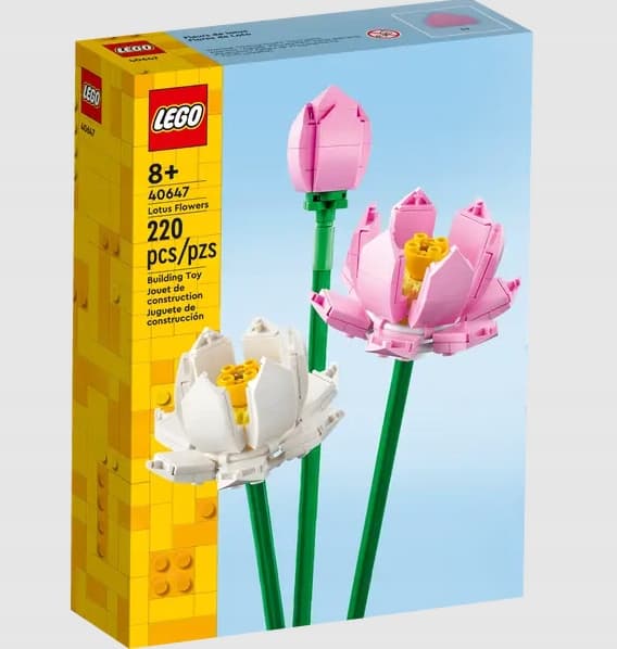 LEGO Creator 40647 Lotusblomster LOTUSBLOMSTER LEGO ICONS LOTUSBLOMSTER