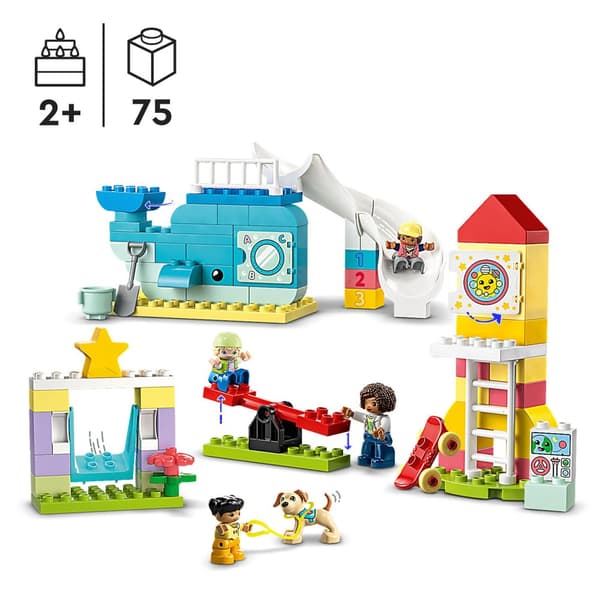 Lego DUPLO 10991 Drømmelegeplads FORLYSTELSESBY FOR BØRN