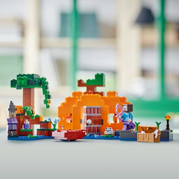 LEGO Minecraft 21248 Pumpafarm Pumpafarm Steve Häxhus